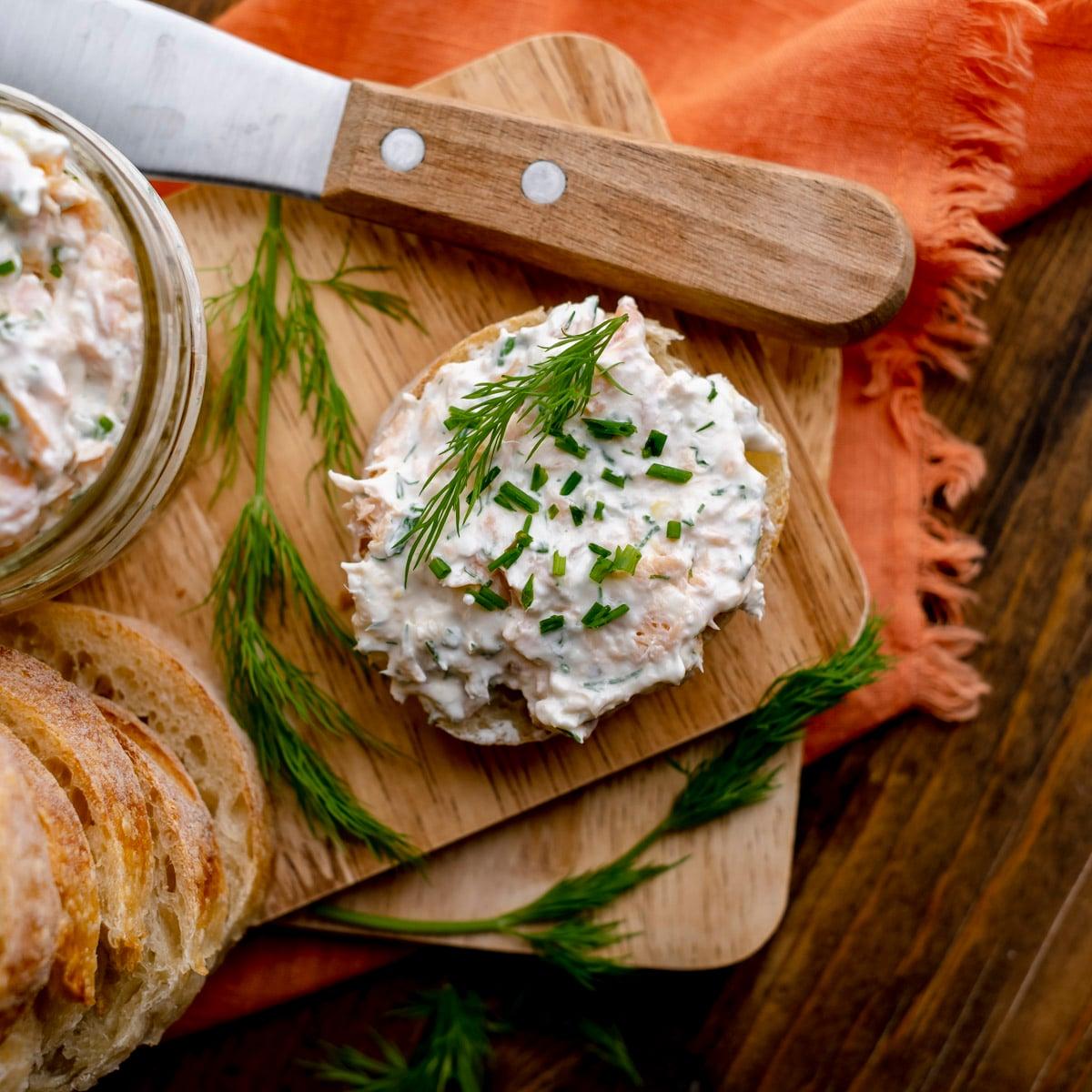 Cold Smoked Brook Trout Dip